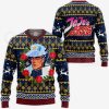 1104 AOP Jojo Characters Ugly Xmas VA Jotaro Kujo 3 MK sweatshirt F 2BB - Official JJBA