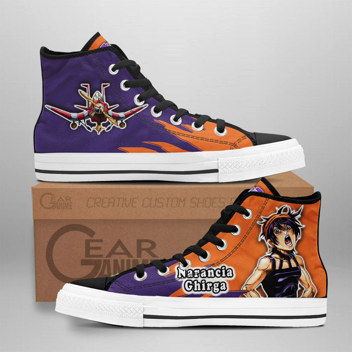 Narancia Ghirga High Top Shoes