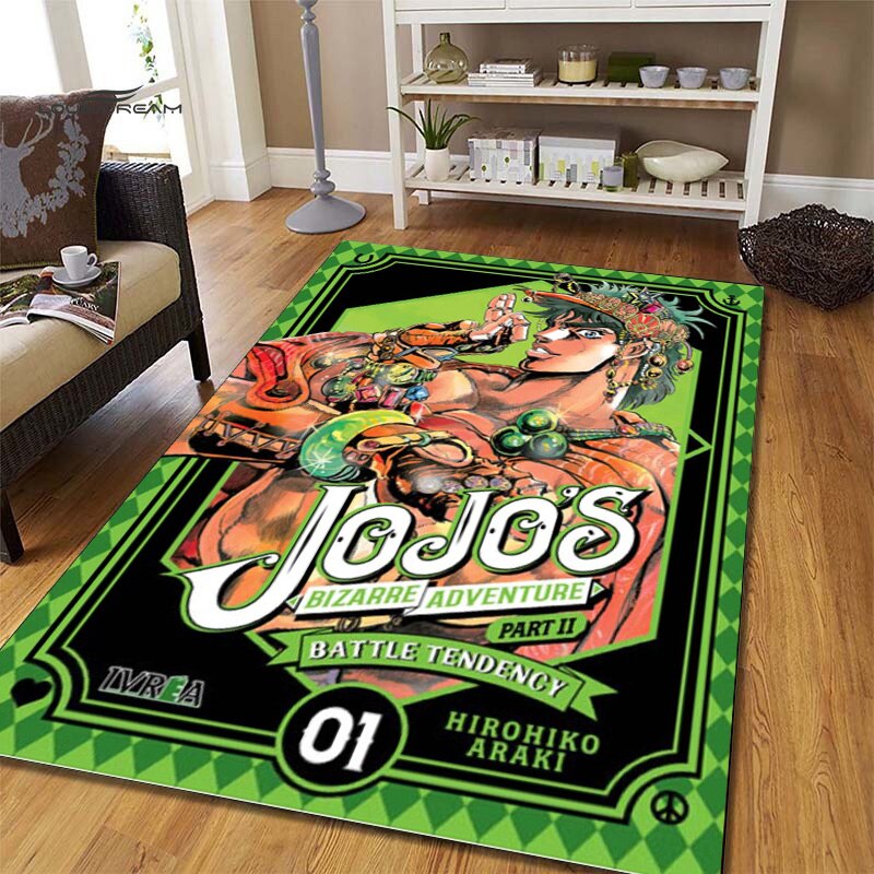 Jojo s Bizarre Adventure Area Rug JOJO Carpet Anime Rug Holiday Gifts Rugs For Living Room 3 - Official JJBA
